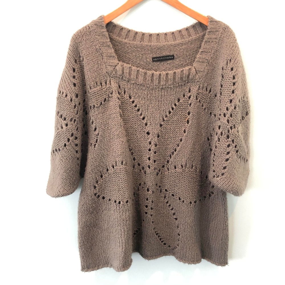 chunky knit sweater